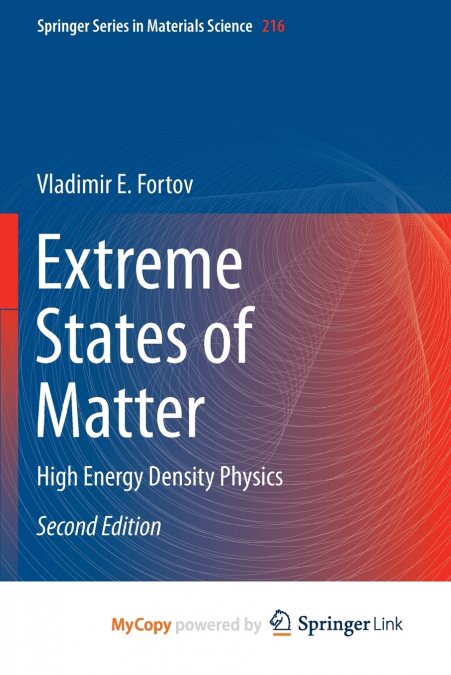 Extreme States of Matter