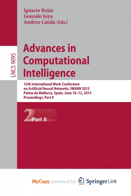 Advances in Computational Intelligence