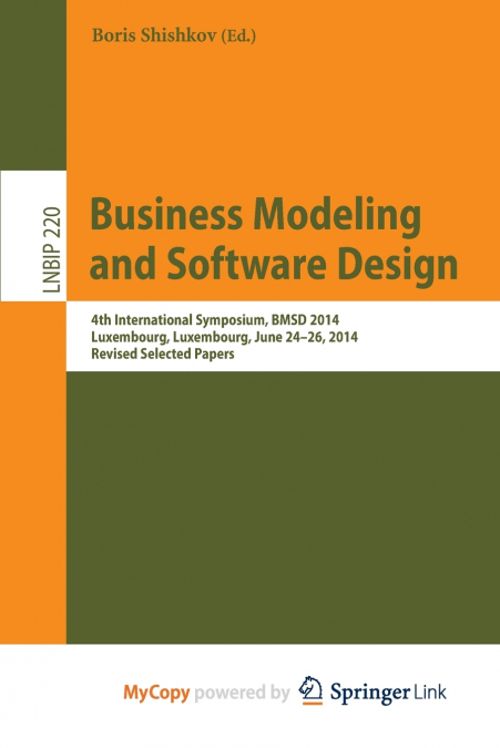 Business Modeling and Software Design