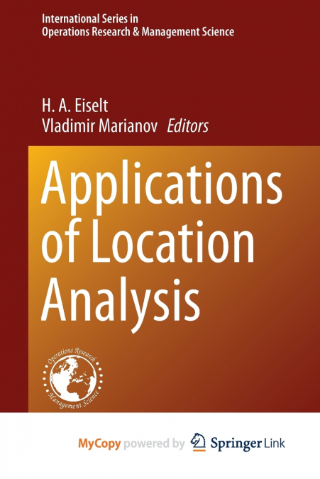 Applications of Location Analysis