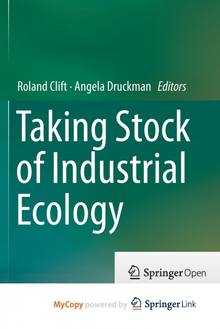 Taking Stock of Industrial Ecology