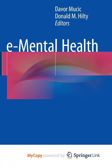 e-Mental Health