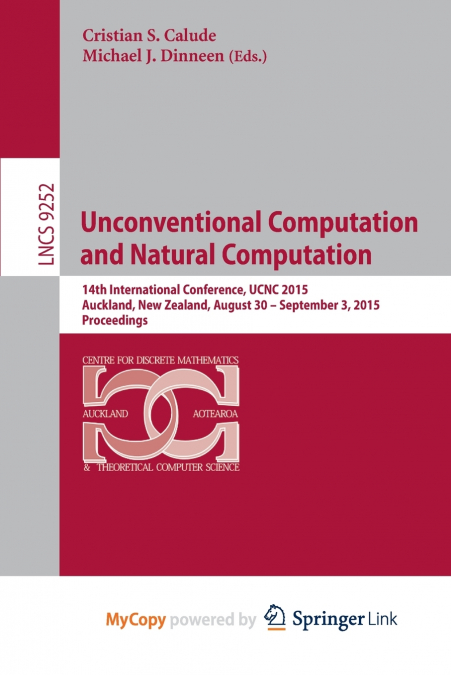 Unconventional Computation and Natural Computation