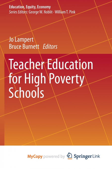 Teacher Education for High Poverty Schools