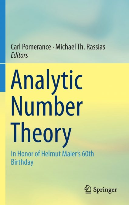 Analytic Number Theory