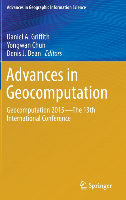 Advances in Geocomputation