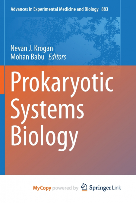 Prokaryotic Systems Biology
