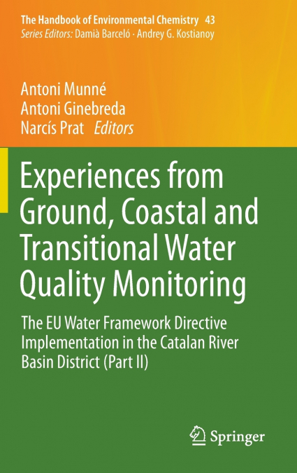 Experiences from Ground, Coastal and Transitional Water Quality Monitoring