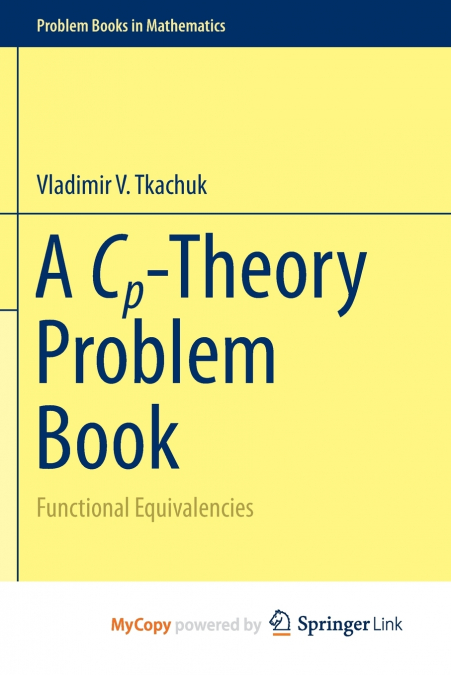 A Cp-Theory Problem Book