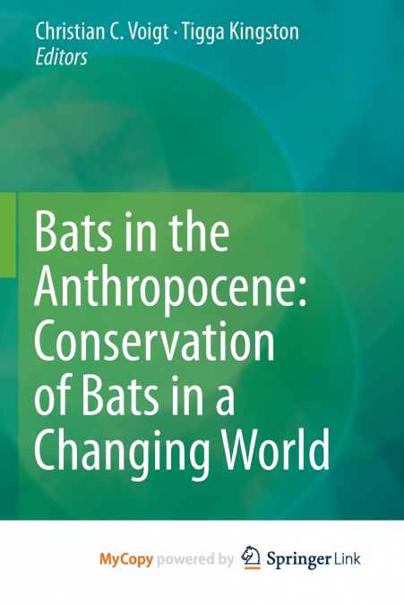 Bats in the Anthropocene
