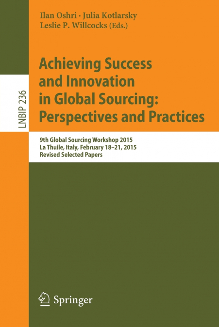 Achieving Success and Innovation in Global Sourcing