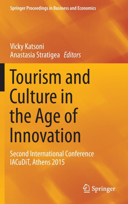 Tourism and Culture in the Age of Innovation