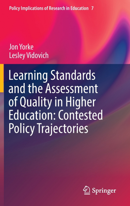 Learning Standards and the Assessment of Quality in Higher Education