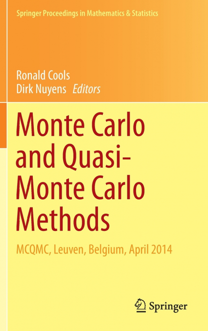 Monte Carlo and Quasi-Monte Carlo Methods