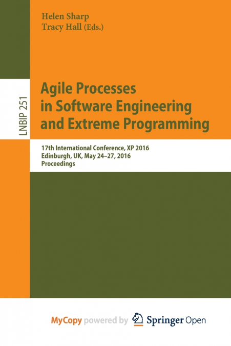 Agile Processes, in Software Engineering, and Extreme Programming