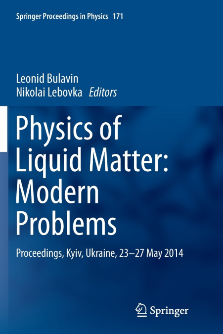 Physics of Liquid Matter