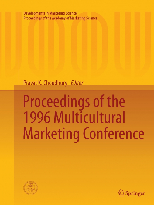 Proceedings of the 1996 Multicultural Marketing Conference
