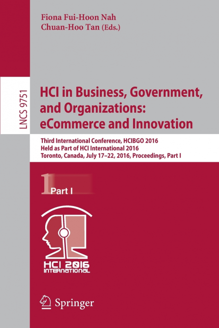 HCI in Business, Government, and Organizations