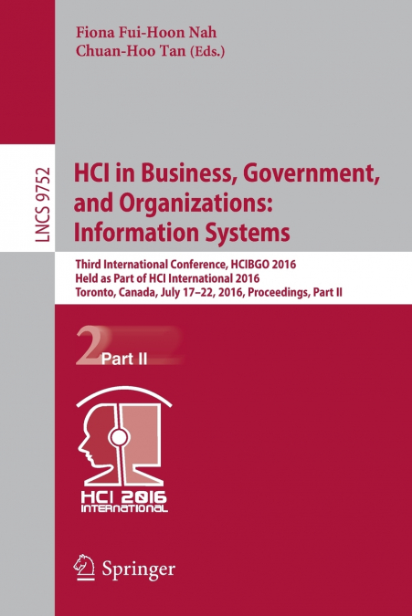HCI in Business, Government, and Organizations