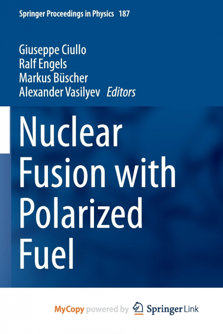 Nuclear Fusion with Polarized Fuel