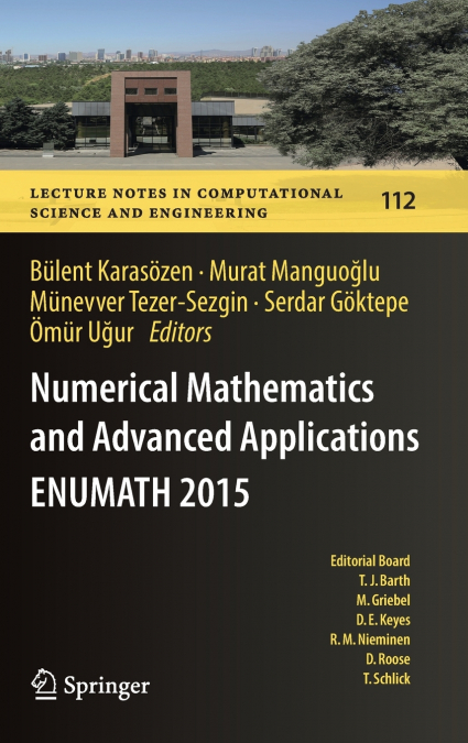 Numerical Mathematics and Advanced Applications ENUMATH 2015