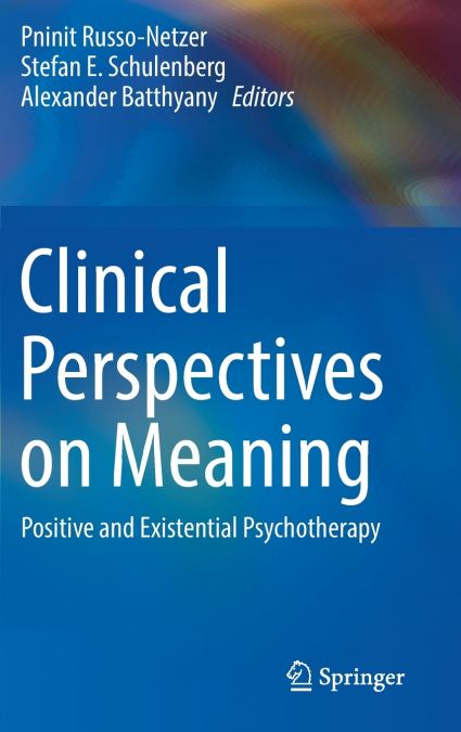 Clinical Perspectives on Meaning