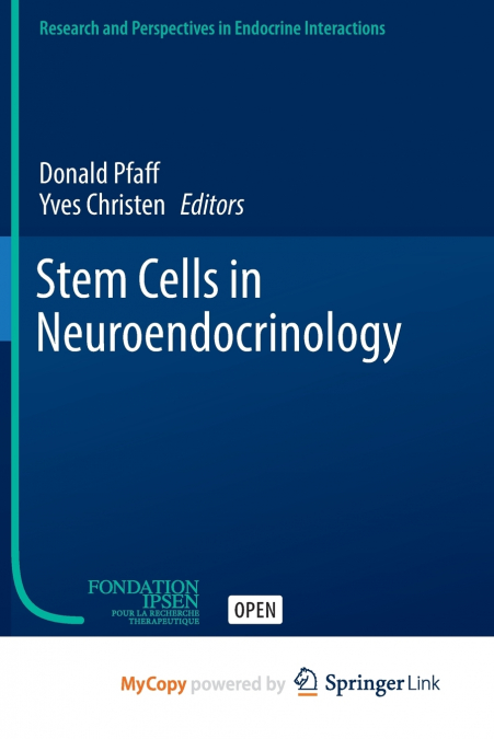 Stem Cells in Neuroendocrinology