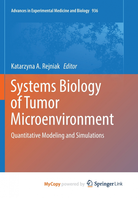 Systems Biology of Tumor Microenvironment