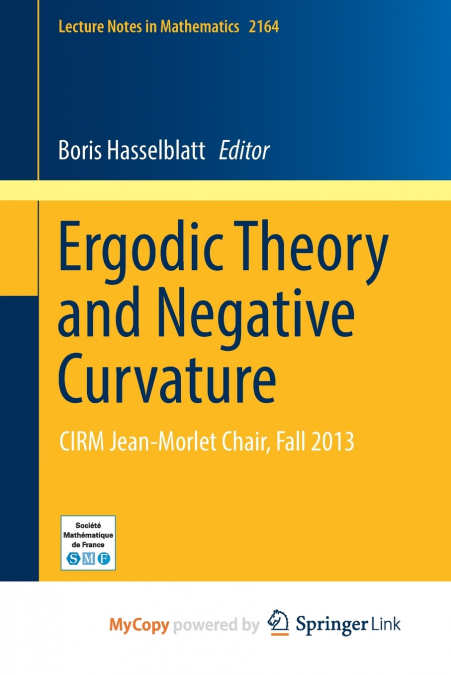 Ergodic Theory and Negative Curvature