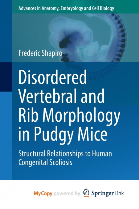 Disordered Vertebral and Rib Morphology in Pudgy Mice