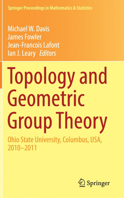 Topology and Geometric Group Theory