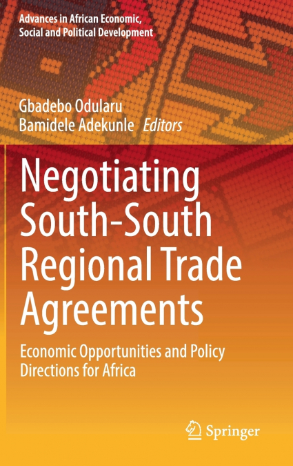 Negotiating South-South Regional Trade Agreements