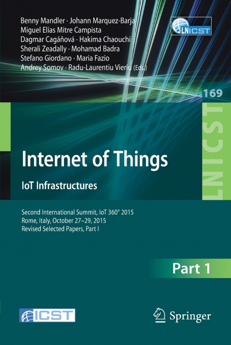 Internet of Things. IoT Infrastructures