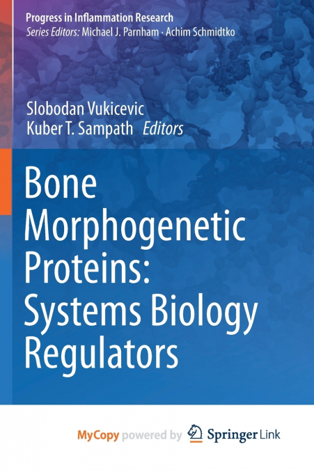 Bone Morphogenetic Proteins