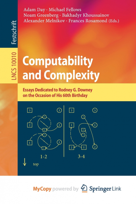 Computability and Complexity