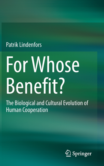 For Whose Benefit?