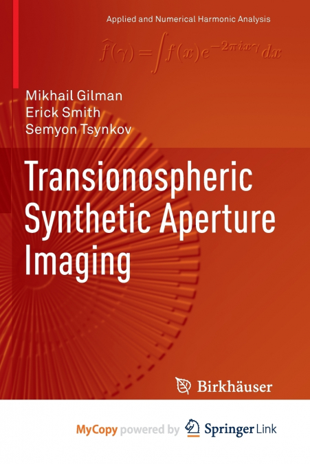 Transionospheric Synthetic Aperture Imaging