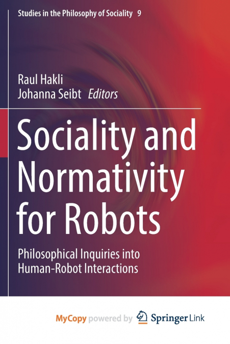Sociality and Normativity for Robots