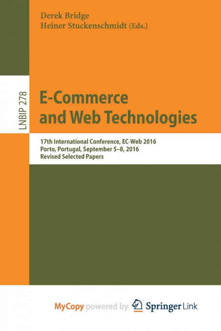 E-Commerce and Web Technologies