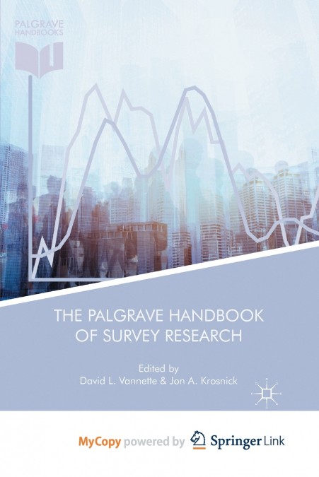 The Palgrave Handbook of Survey Research