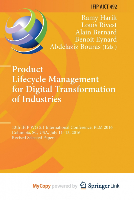 Product Lifecycle Management for Digital Transformation of Industries