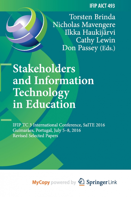 Stakeholders and Information Technology in Education