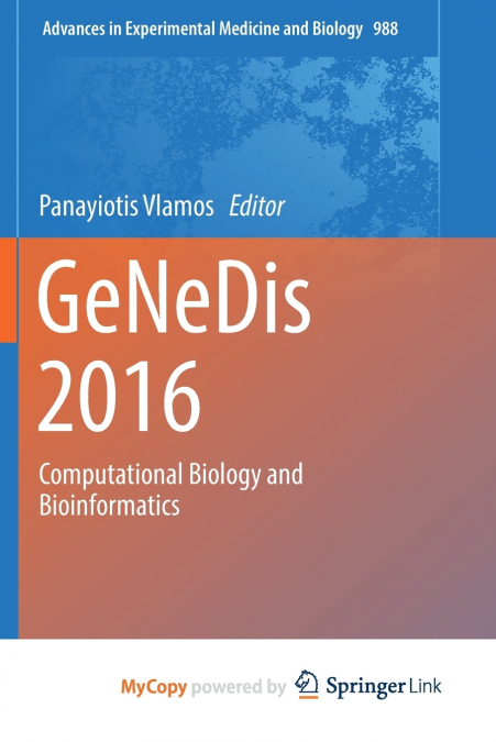 GeNeDis 2016