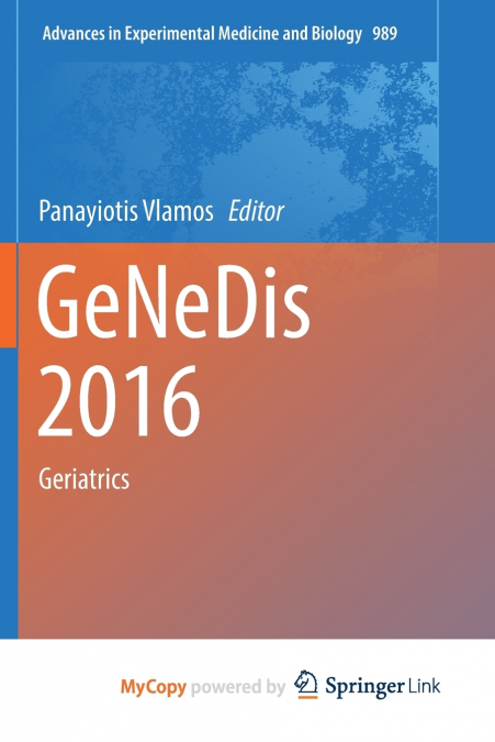 GeNeDis 2016