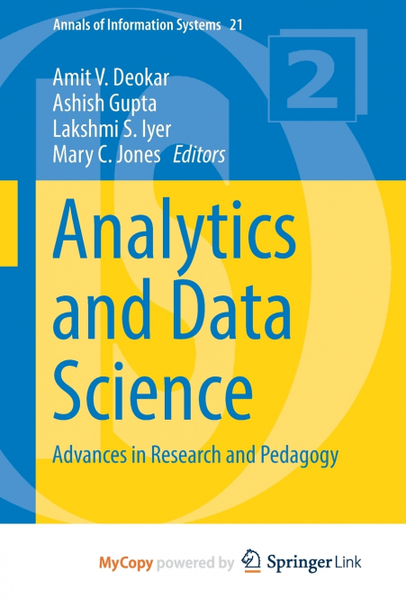 Analytics and Data Science