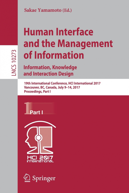 Human Interface and the Management of Information
