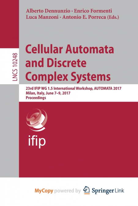 Cellular Automata and Discrete Complex Systems