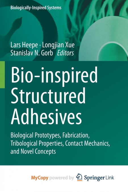 Bio-inspired Structured Adhesives