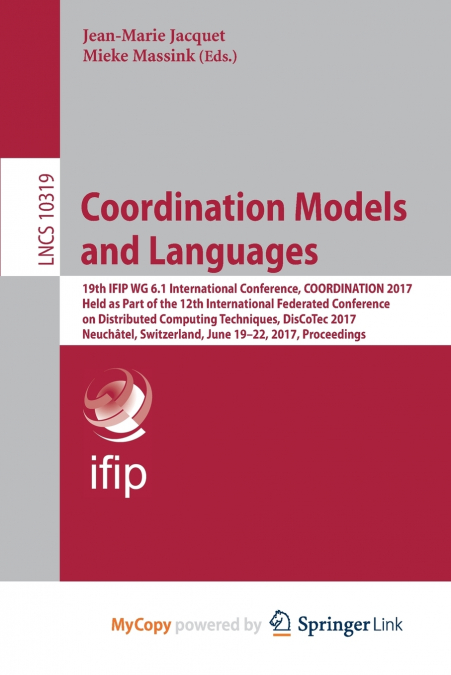 Coordination Models and Languages