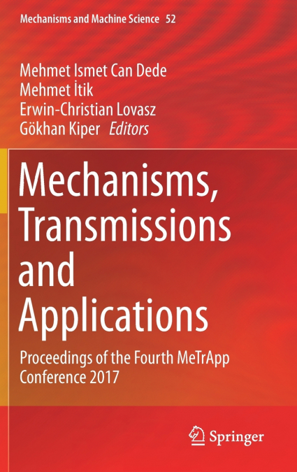 Mechanisms, Transmissions and Applications